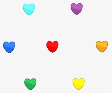 Undertale Hearts Png, Transparent Png, Transparent PNG