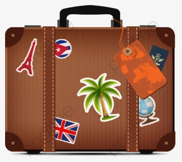 Leather Suitcase Box, Leather Suitcase, Box, Travel, HD Png Download, Transparent PNG