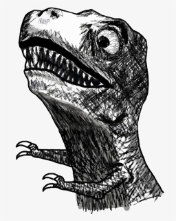 Dinosaur Rage Face , Png Download, Transparent Png, Transparent PNG