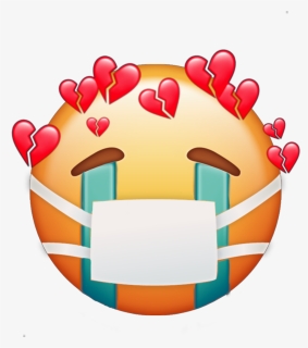 #emoji #png #heartbroken #sad #sademoji, Transparent Png, Transparent PNG