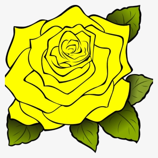 Yellow Rose Clipart Yellow Rose Clipart Yellow Rose, HD Png Download, Transparent PNG