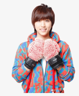 B1a4 Sandeul Wearing Woolen Boxing Gloves Clip Arts, HD Png Download, Transparent PNG