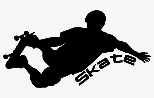 Skateboarding Sport Wall Decal, HD Png Download, Transparent PNG