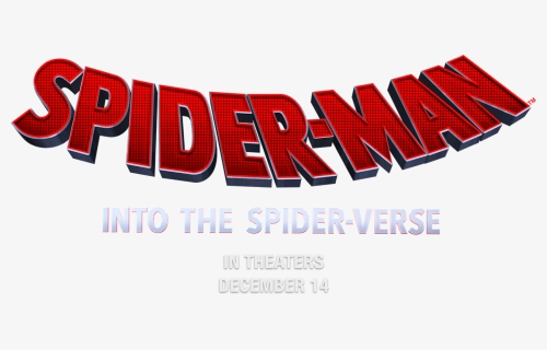 Spider Man Into The Spider Verse Logo Png Clipart, Transparent Png, Transparent PNG