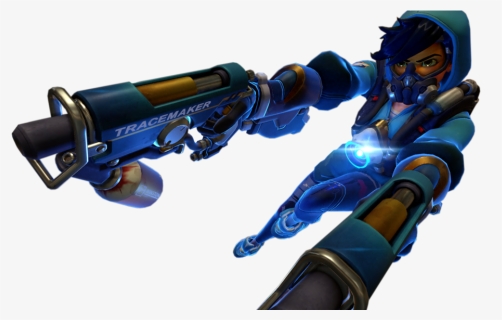 Handmade Products Overwatch Themed Tracer Graffiti, HD Png Download, Transparent PNG