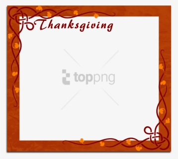 Free Png Download Happy Thanksgiving Picture Frame, Transparent Png, Transparent PNG