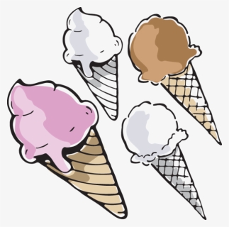 568 Ice Cream Cones Ice Cream, Clip Art, No Churn Ice, HD Png Download, Transparent PNG