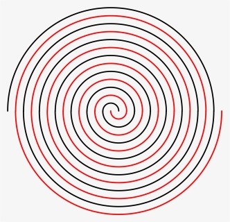 Double Linear Spiral Clip Arts, HD Png Download, Transparent PNG