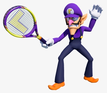 Waluigi Mario Tennis Ultra Smash, HD Png Download, Transparent PNG
