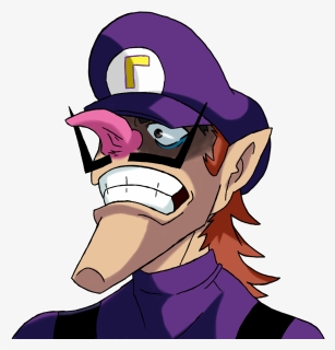 Edgy Anime Waluigi, HD Png Download, Transparent PNG