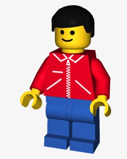 Lego Minifigure Jred001 Jacket Red With Zipper, HD Png Download, Transparent PNG