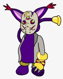 Yes It Is A Fusion Of Bellboyant, Tailmon, And Jason, HD Png Download, Transparent PNG