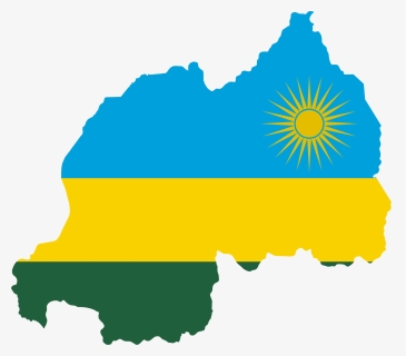 Rwanda Flag Map Clip Arts, HD Png Download, Transparent PNG