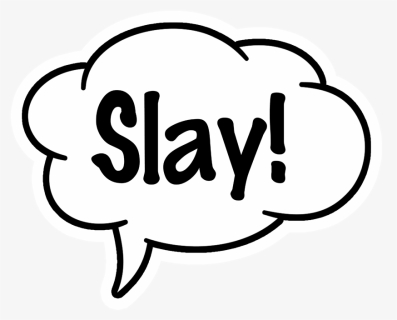 Oversized Word Bubble Slang, HD Png Download, Transparent PNG