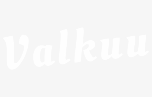 Valkuu Logo White On Transparent, HD Png Download, Transparent PNG