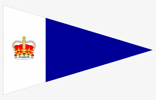 Burgee Of The Royal Queensland Yacht Squadron, HD Png Download, Transparent PNG