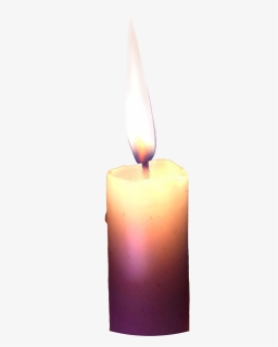 #candle #flame #light #night #real Original Photograph, HD Png Download, Transparent PNG