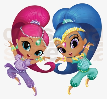 Shimmer And Shine Clip Art, HD Png Download, Transparent PNG