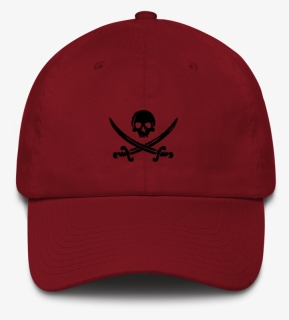 Maroon Pirate Flag Dad Hat   Class, HD Png Download, Transparent PNG