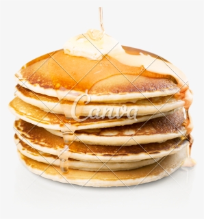 Transparent Pancakes White Background, HD Png Download, Transparent PNG