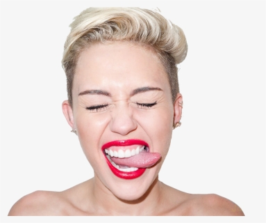 Miley Cyrus Tongue Png Svg Library Library, Transparent Png, Transparent PNG
