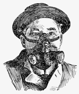 Gas Mask Man, HD Png Download, Transparent PNG