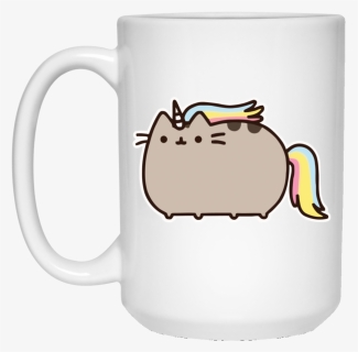 Pusheen Cat Unicorn Mug Gift, HD Png Download, Transparent PNG