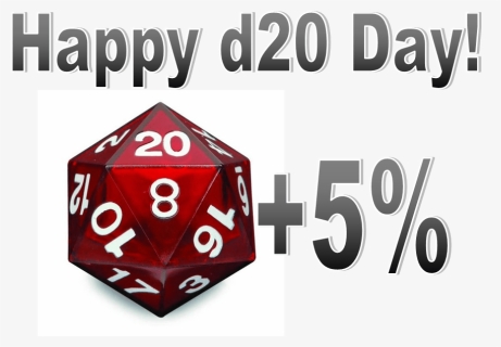 Happy D20 Day, HD Png Download, Transparent PNG