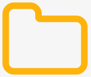 Yellow Folder Png, Transparent Png, Transparent PNG