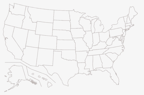 Usa Map, HD Png Download, Transparent PNG