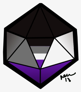 Ren Basel [they/them] ⚧ Aual Pride D20 Merch, HD Png Download, Transparent PNG