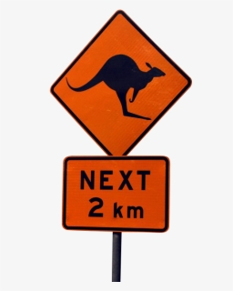 Kangaroo Warning Transparent Background Png, Png Download, Transparent PNG