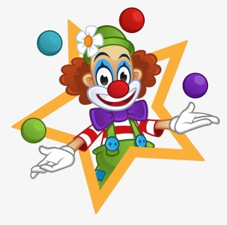 Clown Transparent Background Png, Png Download, Transparent PNG