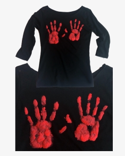 With Bloody Hands On The Front ☆, HD Png Download, Transparent PNG