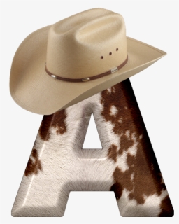 Alfabeto Decorativo Cowboy Png, Transparent Png, Transparent PNG