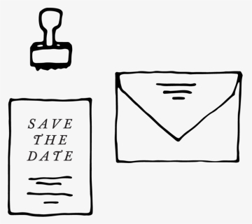 Save The Date Stamp, HD Png Download, Transparent PNG