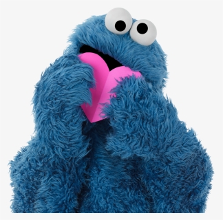 Love, Cookie Monster, And Quote Image, HD Png Download, Transparent PNG