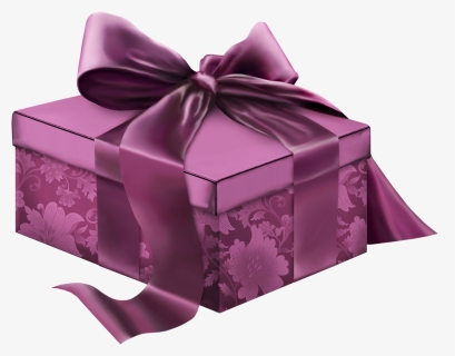 Purple Christmas Present Png , Png Download, Transparent Png, Transparent PNG