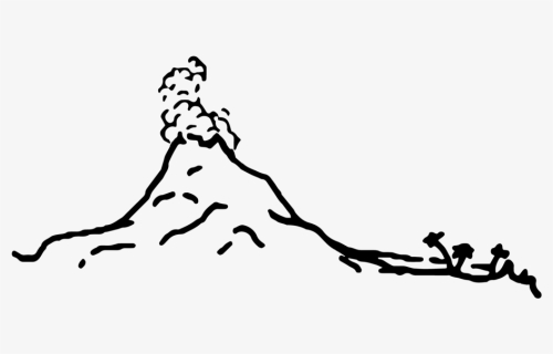 Volcano Island Logo Logo, HD Png Download, Transparent PNG