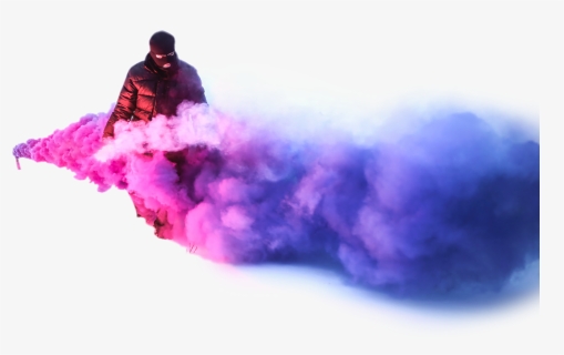 #smoke #colour #color #colourful #colorful #smokebomb, HD Png Download, Transparent PNG