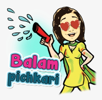 Pichkari Png, Transparent Png, Transparent PNG