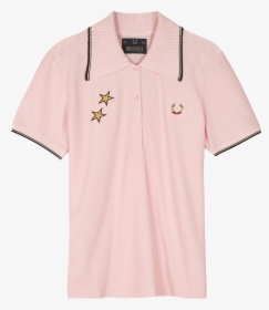 Bella Freud X Fred Perry, Polo, Rose, Patch, Cool, - Polo Shirt, HD Png Download, Transparent PNG