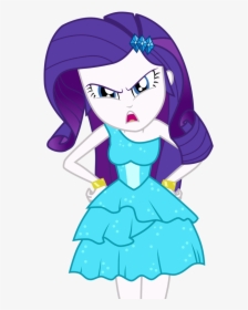 Poop Clipart Mad - My Little Pony Equestria Girls Rarity Angry, HD Png Download, Transparent PNG