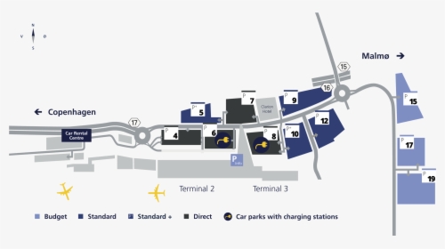Copenhagen Airport Car Rental Centre, HD Png Download, Transparent PNG
