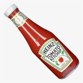 Glass Ketchup Bottle - Heinz Ketchup, HD Png Download, Transparent PNG