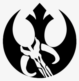 Star Wars Rebel Symbol Orange, HD Png Download, Transparent PNG