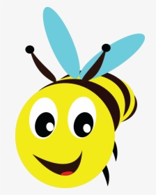 1592 Free Clipart Of A Bee Parking - Clipart Bee, HD Png Download, Transparent PNG