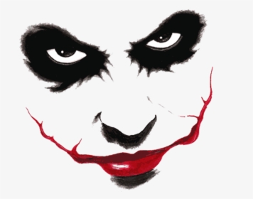 Clip Art Sad Joker - Easy Joker Pencil Drawing, HD Png Download, Transparent PNG