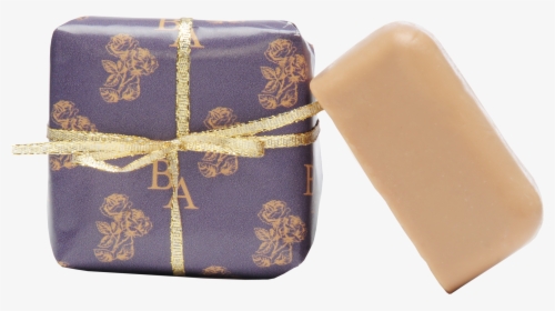 Two Bars Of Soap One Wrapped As A Gift, Essential Oil, HD Png Download, Transparent PNG