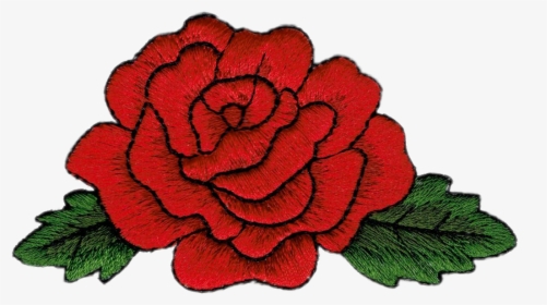 #embroidery #rose #flower #embroideredflowers #patch, HD Png Download, Transparent PNG